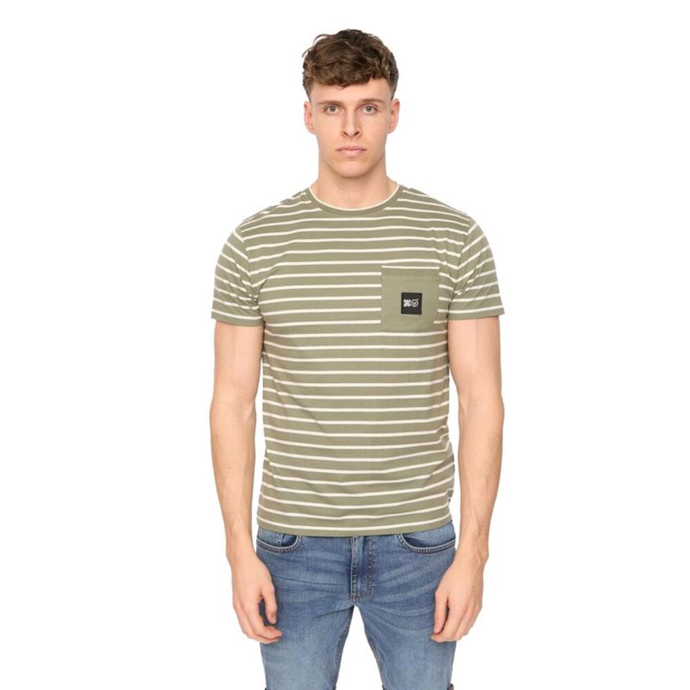 Duck and Cover Mens Danversity T-Shirt / Olive